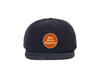 Navy Hat with Round BWH Patch