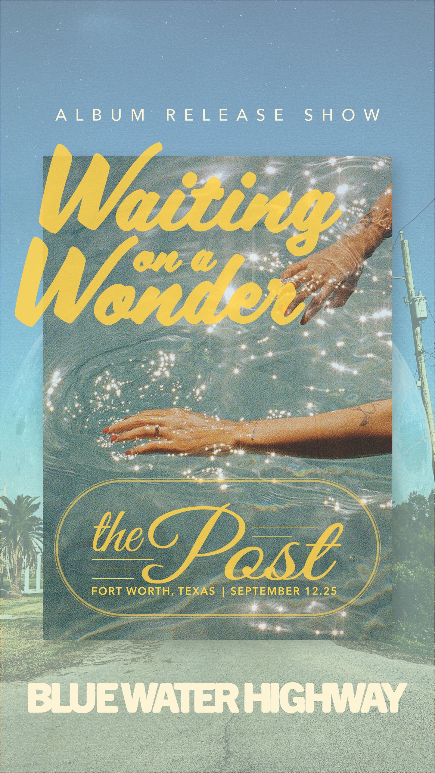 Waiting on a Wonder Album Release Poster - The Post