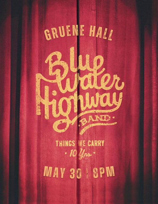 Gruene Hall Poster 10th anniversary 2025