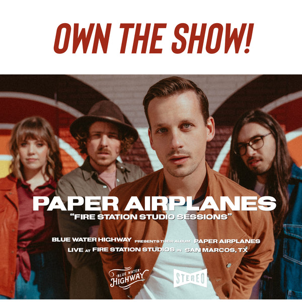 Paper Airplanes - Fire Station Studio Sessions Live Video