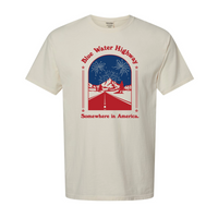 Red White & Blue "Somewhere in America" Arch Tee